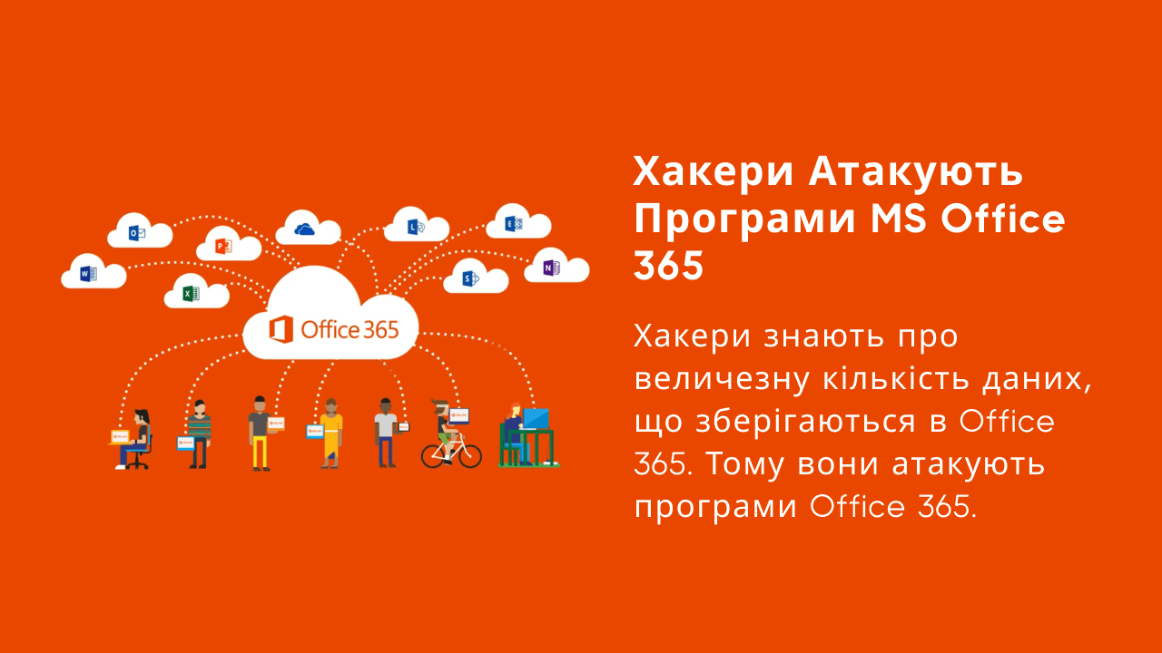 Хакери атакують програми MS office 365